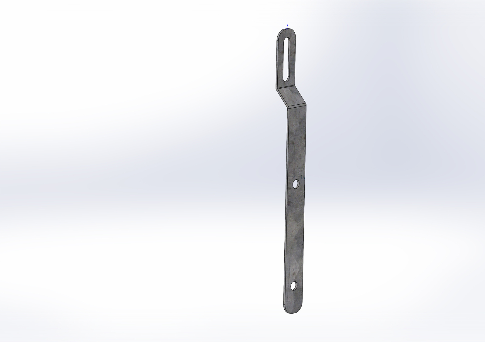 Bracket f/Hay rack finishers single f/35mm